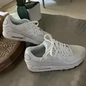 New NIKE Air Max 90 Recraft 'Triple White'